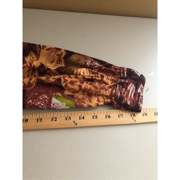 Fall Bloom” by Walter Baker – earthy florals & vintage charm SZ M - Picture 14 of 16